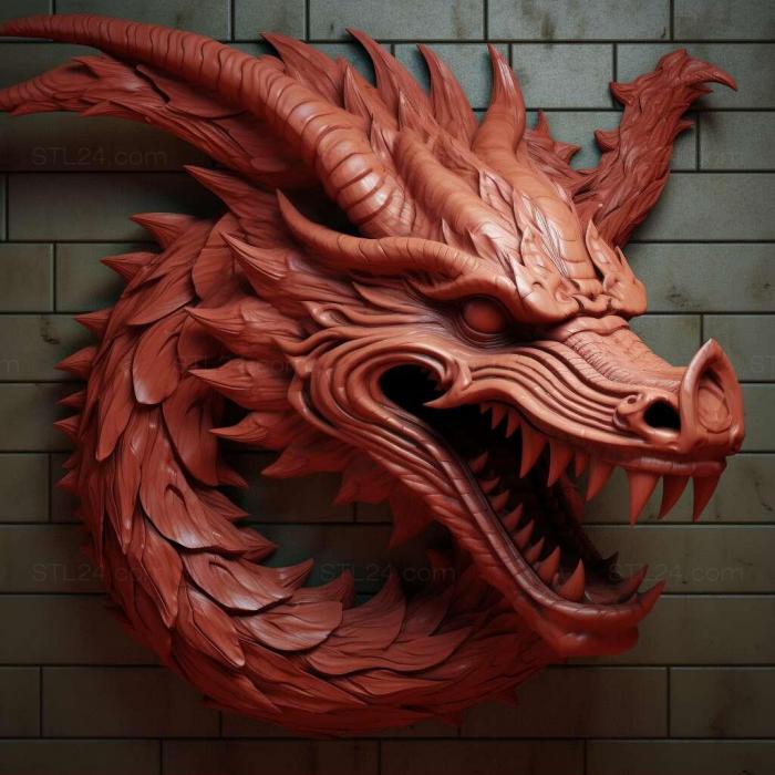 Games (Crimson Dragon 1, GAMES_26989) 3D models for cnc